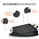 Ver imagem 2 de Chapa 30x30cm Alça Madeira Panela Mineira