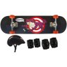 Kit Skate Infantil + Joelheira + Cotoveleira + Capacete - 1