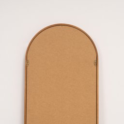Espelho Oval de Base Reta com Moldura Magnólia 160cmx49cm CabeCasa MadeiraMadeira - 11