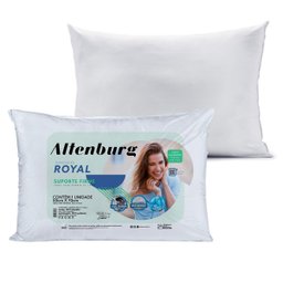 Travesseiro Altenburg Royal Fibra Siliconizada Percal 180 Fios Branco - 3