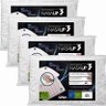Kit 04 Travesseiros Viscoelástico Nasa UP3 Toque Massageador - 1