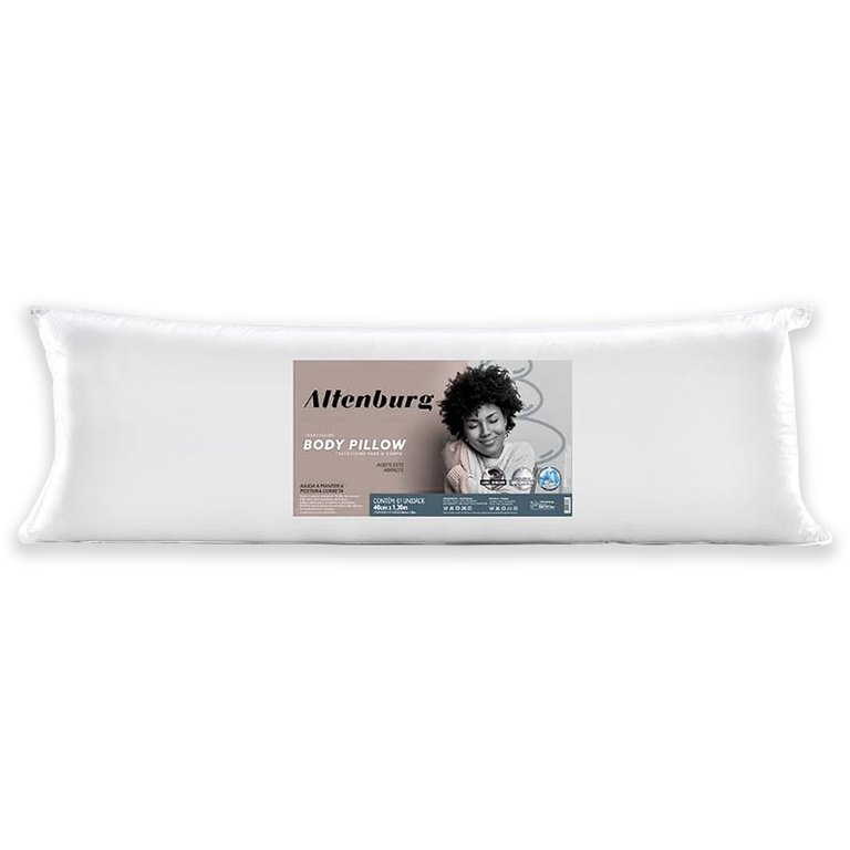 Travesseiro de Corpo Multiuso Gestante Body Pillow - Altenburg