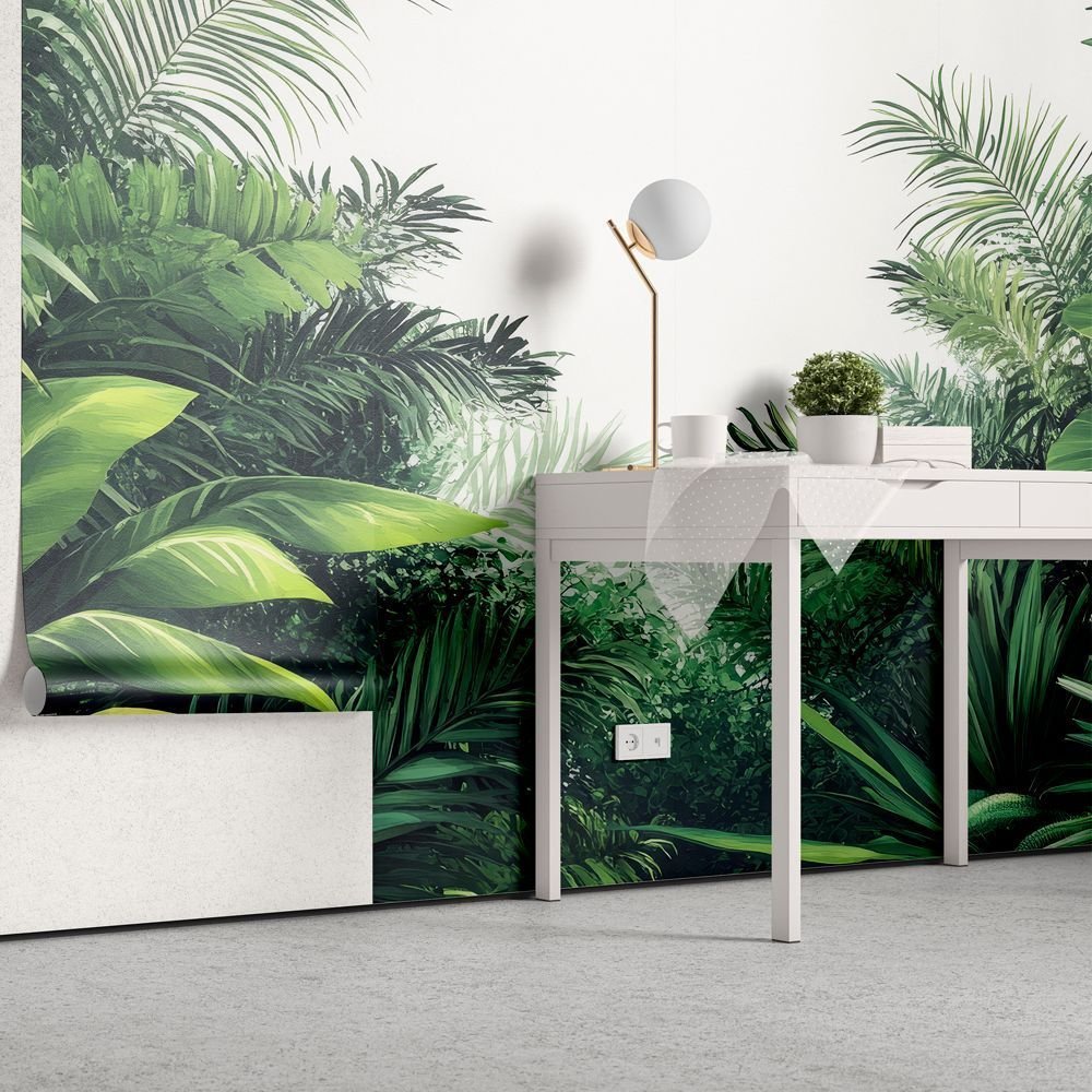 Ver imagem 3 de Papel de Parede - Verde Oculto