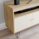 Ver mais imagens de Rack para Tv até 60 Polegadas Skank com 4 Portas e Pés Metálicos Babus