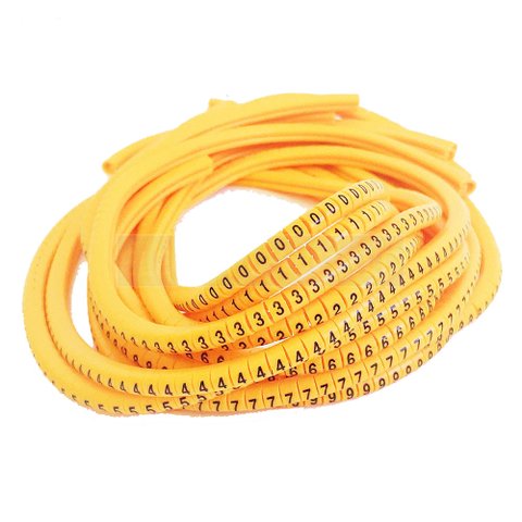 Marcador Identificador Anilha Fios Cabos 1,5 a 2,5mm Algarismos REIMOLD Marcador RG2