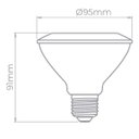 Ver imagem 3 de Lâmpada Led Par30 Eco 9w 4000k 940lm 25º-stella