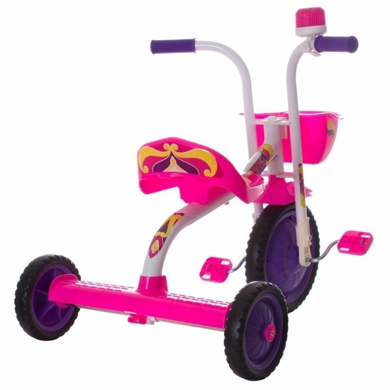 Triciclo 3 Rodas Bicicleta Infantil Menina Ultra Bike Rosa - 5