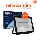 Ver imagem 2 de Refletor Slim 200w Luz Branca 6500k Fortled