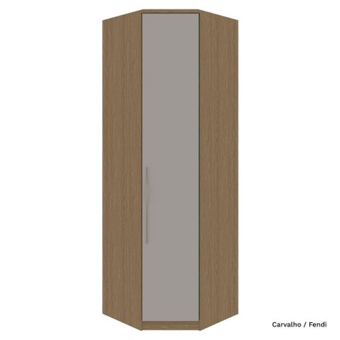 Guarda Roupa Modulado 01 Porta 245cm Canto Oblíquo Setiba