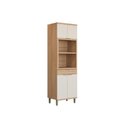 Ver imagem 2 de Paneleiro Cozinha Modulado Bless 4PORTAS 2NICHOS 70cm Jequitiba Linea