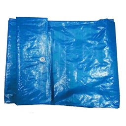 LONA PLASTICA ENCERADA AZUL 70G 12X10M - 2
