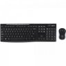 Kit Teclado e Mouse Logitech Mk270 sem Fio Preto - 1