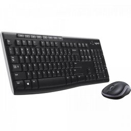 Kit Teclado e Mouse Logitech Mk270 sem Fio Preto - 3