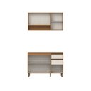Ver imagem 5 de Cozinha Modulada Compacta 2 Peças com Balcão Pia com Tampo Venaly