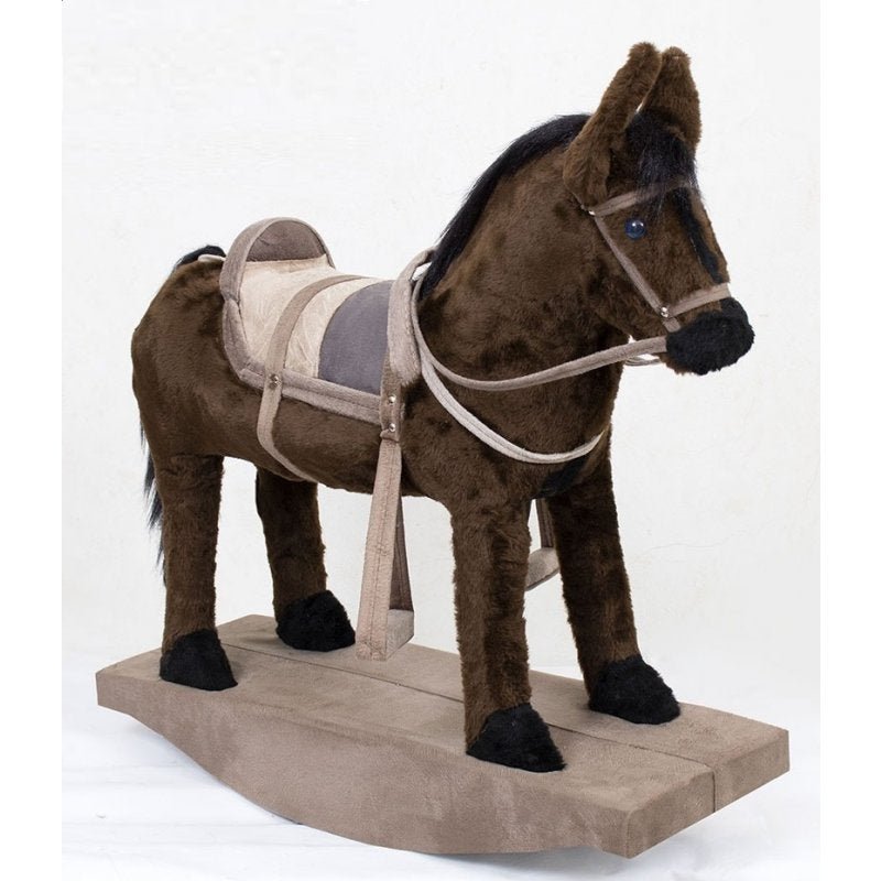 Cavalinho Balanço Brinquedo Fazendinha Cavalo De Sela - 1