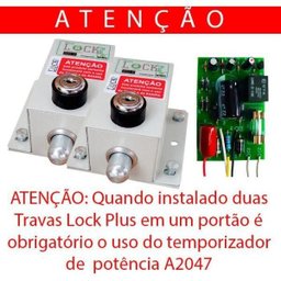 Placa Temporizadora de Potência para Trava Lock Plus Ipec - 2