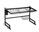 Ver imagem 5 de Escorredor Organizador de Louça 65 Cm Cozinha Pia Autossustentavel Cor Preto