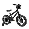 Bicicleta Infantil Masculina Aro 16 Nylon Cor Preta - 9