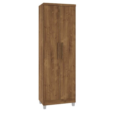 Armário Multiuso Fit Canela 2 Portas Sapateira / Lavanderia 1,90 Altura - E. E. Móveis