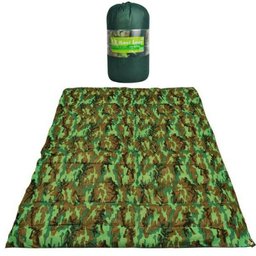 Colchonete Casal Camuflado 190x130cm com Bolsa para Transporte Emcompre - 2