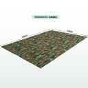 Ver imagem 2 de Colchonete Casal Camuflado 190x130cm com Bolsa para Transporte Emcompre