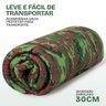 Colchonete Casal Camuflado 190x130cm com Bolsa para Transporte Emcompre - 3
