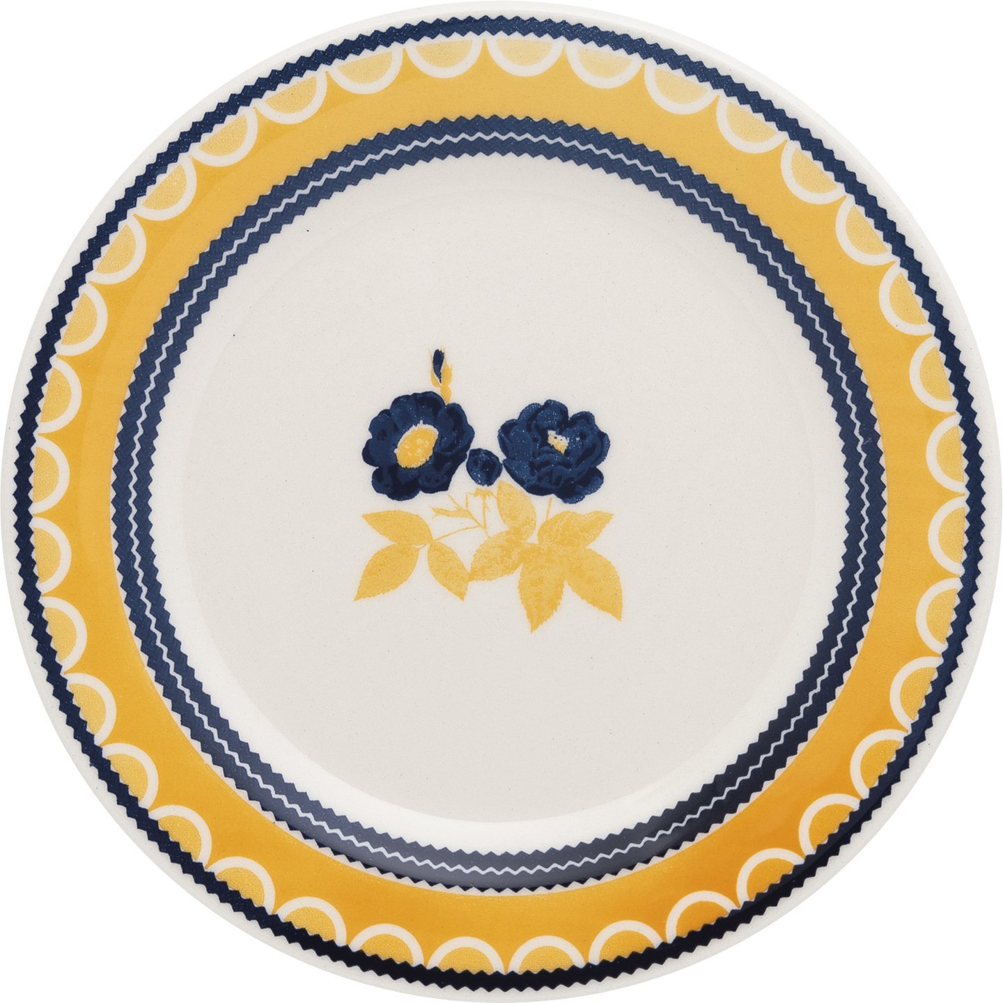 Kit Tigelas Bowl e Pratos de Sobremesa 16 Peças Donna Giardino Oxford Cerâmica - 3