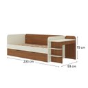 Ver imagem 3 de Cama de Solteiro Funcional Infantil com Escrivaninha e Cama Auxiliar 100% Mdf Premium Helena