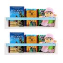 Ver imagem 1 de Kit 2 Prateleiras de Livros Criança Nicho de Parede Livreiro Colorido 55cm:AZUL CLARO