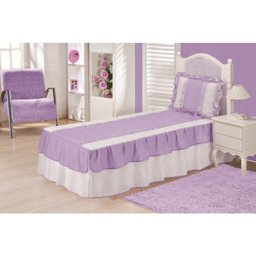 Kit Juvenil Para Quarto De Meninas 3 peças Lilás - 1