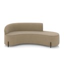 Ver imagem 5 de Sofá 4 Lugares Orgânico 220cm Pé Ferro Preto Morgan Suede D03 - D’Rossi