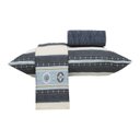 Ver imagem 2 de Jogo de Cama Solteiro Duplo 3 Peças Sultan Realce Premium Caleb