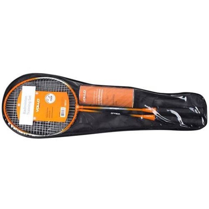 Kit Badminton Vollo 2 Raquetes e 3 Petecas de Nylon - 2
