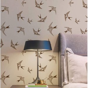 Papel de Parede Diversos Mod 135 Pássaros-60x300cm