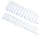 Ver imagem 1 de Wire-o Garra Duplo Anel 1/2" para 100 Fls A4 3x1 Branco 100 Und