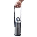 Ver imagem 2 de Squeeze Cantil Garrafa Térmica Inox 750ml Inox Parede Dupla