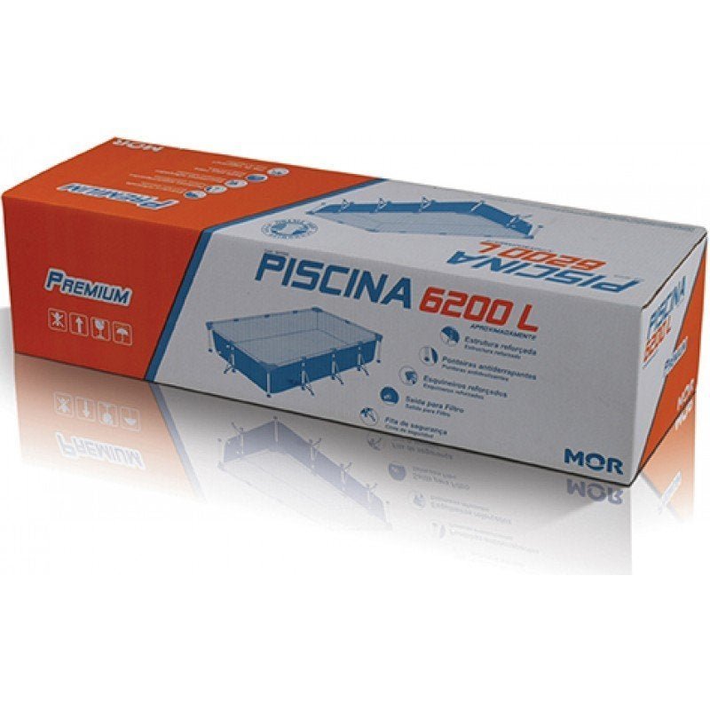 Piscina Premium Retangular 6200 Litros Lona de PVC MOR - 2