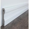 Rodapé Guarnição de Polirestireno Friso Largo Branco 10 Cm Goede Barra de 2,25 m - Goede - 1