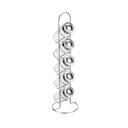 Ver imagem 1 de Porta Condimento Temperos 5 Peças com Suporte de Metal Vertical