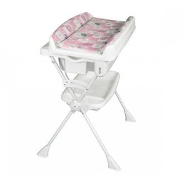 Banheira Com Trocador Splash Peixinhos Rosa Burigotto - 2