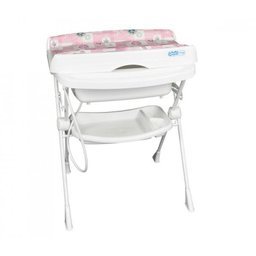 Banheira Com Trocador Splash Peixinhos Rosa Burigotto - 1
