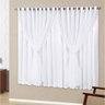 Cortina para Sala de Voil com Blackout PVC 5,00x3,00 Branco - 1