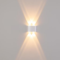 Arandela Clessidra Branco LED 4W 3000K IP65 Opus Efeito Luz ST2643 - 6