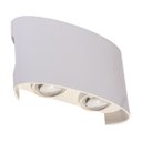 Ver imagem 4 de Arandela Clessidra Branco LED 4W 3000K IP65 Opus Efeito Luz ST2643