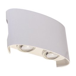 Arandela Clessidra Branco LED 4W 3000K IP65 Opus Efeito Luz ST2643 - 4