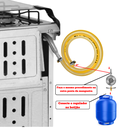 Ver imagem 7 de Kit Instalação Gás Registro Aliança 1kg Mangueiras:3m