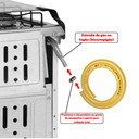 Ver imagem 6 de Kit Instalação Gás Registro Aliança 1kg Mangueiras:3m