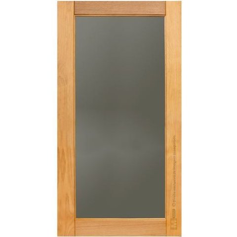 Folha de Porta Tauari Panorâmica S/ Vidro Mapaf:122 Cm