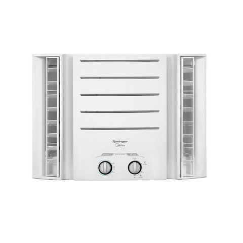 Ar Condicionado de Janela Springer Midea 7.500 Btu-h Quente e Frio Monofásico Mecânico Branco 220v