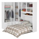 Ver imagem 2 de Dormitório Queen Size Completo 1218 Branco